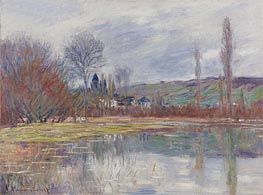 Monet | Spring in Vetheuil, 1881 | Giclée Canvas Print