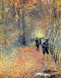 The Hunt, 1876 by Claude Monet | Canvas Print