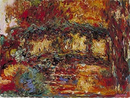 Claude Monet | The Japanese Bridge | Giclée Canvas Print