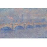 Waterloo Bridge, Sunlight Effect, 1903 - Claude Monet