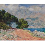 Menton Seen from Cap Martin | Claude Monet