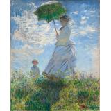 Woman with a Parasol - Madame Monet and Her Son, 1875 - Claude Monet