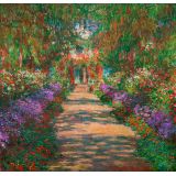 Weg in Monets Garten in Giverny, c.1901/02 - Claude Monet