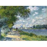 The Seine at Argenteuil, 1875 - Claude Monet