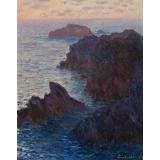 Rocks at Belle-Île, Port-Domois, 1886 - Claude Monet