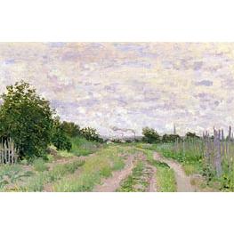 Path through the Vines, Argenteuil - Claude Monet