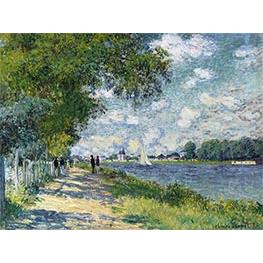 The Seine at Argenteuil - Claude Monet