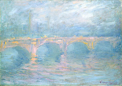 Waterloo Bridge, London, at Sunset, 1904 | Monet | Giclée Canvas Print