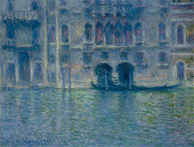 Palazzo da Mula, Venedig, 1908 | Claude Monet | Giclée Leinwand Kunstdruck