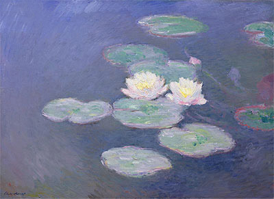 Claude Monet | Water Lilies, Evening Effect, c.1897/98 | Giclée Canvas Print