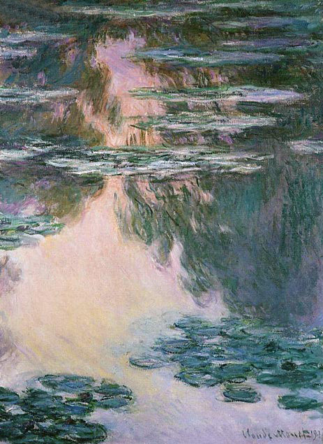 Monet Water Lily Pond Giclee Canvas Print 2313 Topartprint