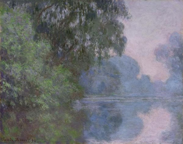 Branch of the Seine near Giverny, 1896 | Claude Monet | Giclée Canvas Print