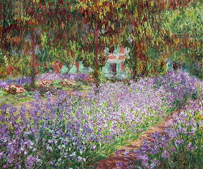 Irises in Monet's Garden at Giverny, 1900 | Claude Monet | Giclée Canvas Print