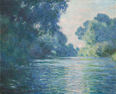 Branch of the Seine near Giverny, 1897 | Claude Monet | Giclée Leinwand Kunstdruck