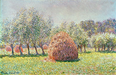 Haystacks, 1893 | Claude Monet | Giclée Leinwand Kunstdruck