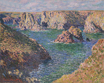 Port-Domois, Belle-Isle, 1887 | Claude Monet