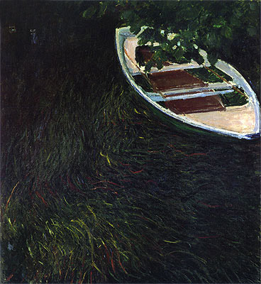 The Empty Boat, c.1887/90 | Claude Monet | Giclée Leinwand Kunstdruck