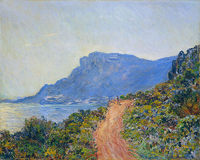 The Corniche near Monaco, 1884 | Claude Monet