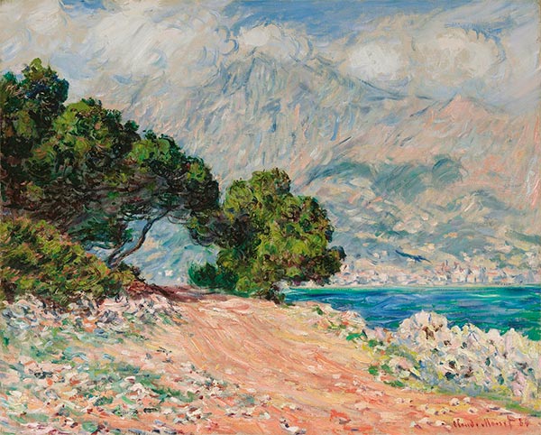 Menton Seen from Cap Martin, 1884 | Claude Monet