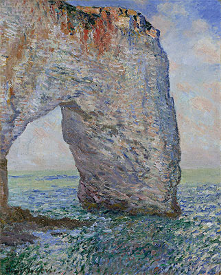 The Manneporte near Etretat, 1886 | Claude Monet | Giclée Leinwand Kunstdruck