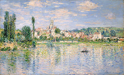 Vetheuil in Summer, 1880 | Claude Monet | Giclée Leinwand Kunstdruck
