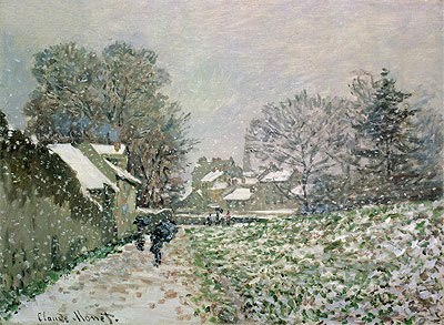 Snow at Argenteuil, c.1874/75 | Claude Monet