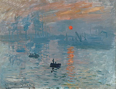 Impression, Sunrise (Soleil Levant) | Claude Monet | Giclée Canvas ...