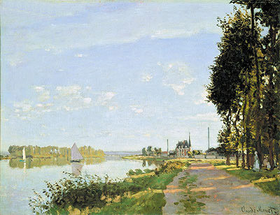 Claude Monet | The Promenade at Argenteuil, c.1872 | Giclée Canvas Print