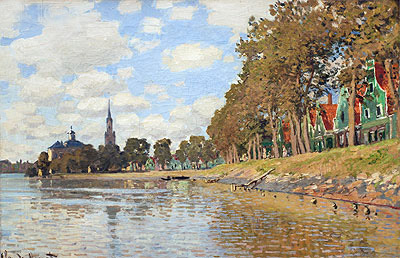 Zaandam, Holland, 1871 | Claude Monet | Giclée Canvas Print