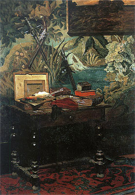 Ecke eines Ateliers, 1861 | Claude Monet