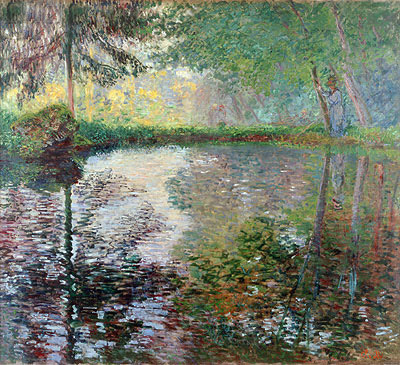Pond at Montgeron, c.1876 | Claude Monet | Giclée Canvas Print