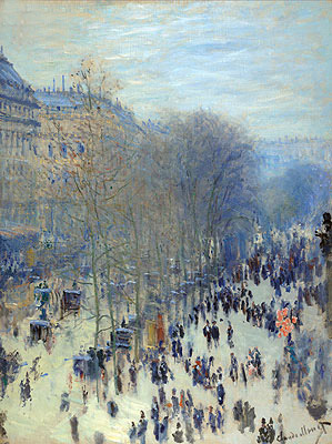 Boulevard des Capucines, c.1873/74 | Claude Monet | Giclée Leinwand Kunstdruck