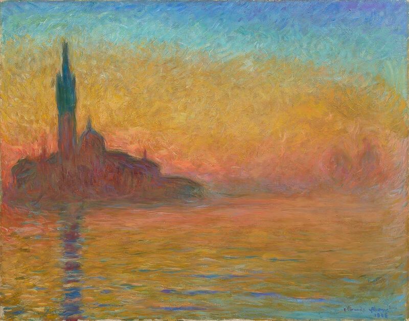 Dämmerung, Venedig in der Abenddämmerung, 1908 | Claude Monet
