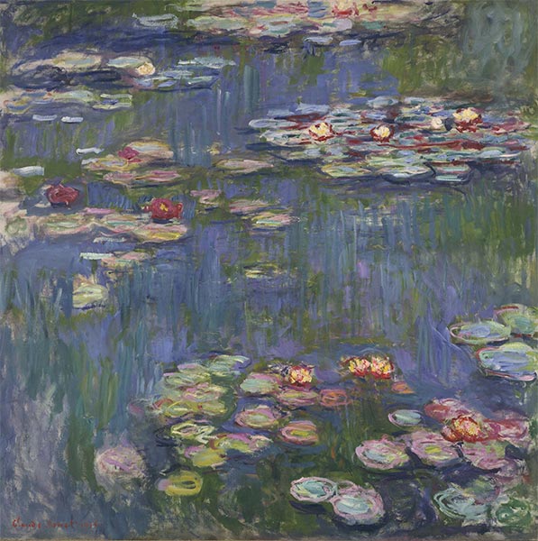 Water Lilies, 1916 | Claude Monet | Giclée Leinwand Kunstdruck