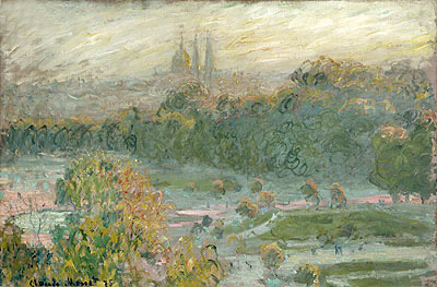 The Tuileries, 1875 | Claude Monet | Giclée Leinwand Kunstdruck