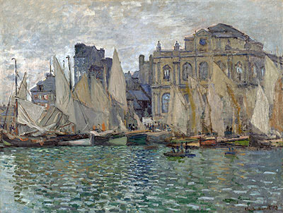 Claude Monet | The Museum at Le Havre, 1873 | Giclée Canvas Print