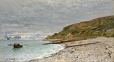 La Pointe de la Heve, Sainte-Adresse, 1864 | Claude Monet | Giclée Canvas Print