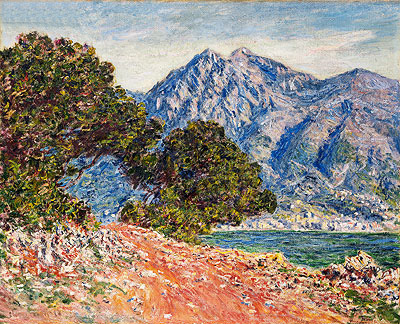 Cap Martin, 1884 | Claude Monet | Giclée Leinwand Kunstdruck