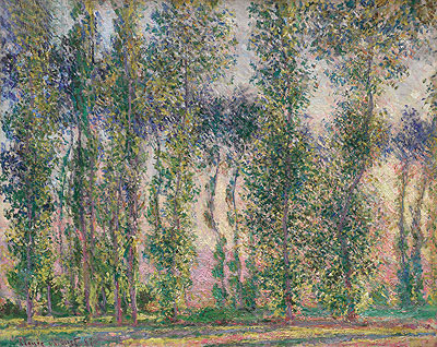 Poplars at Giverny, 1887 | Claude Monet