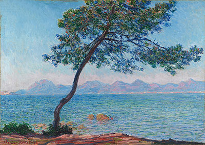 Antibes (The Esterel Mountains), 1888 | Claude Monet | Giclée Canvas Print