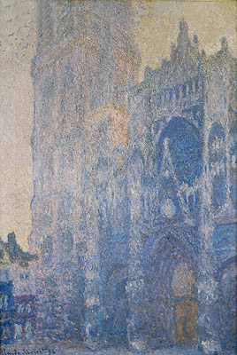 Rouen Cathedral, Harmony in White, Morning Light, 1894 | Claude Monet | Giclée Canvas Print