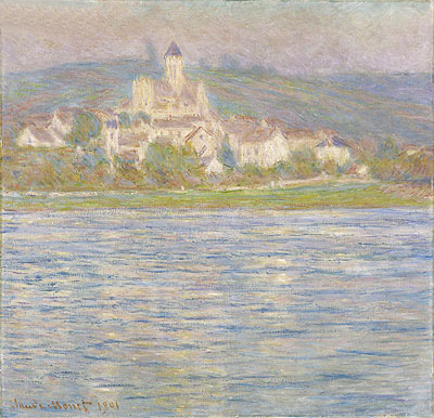 Vetheuil, Grey Effect, 1901 | Claude Monet | Giclée Leinwand Kunstdruck