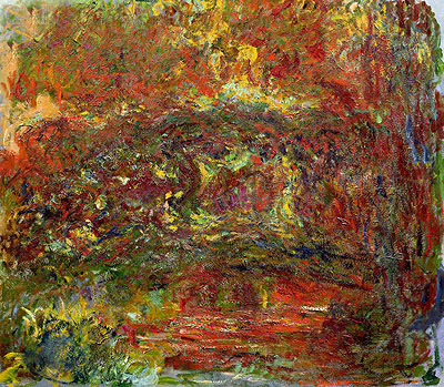 The Japanese Bridge, c.1918/24  | Claude Monet | Giclée Leinwand Kunstdruck