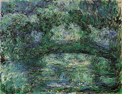 The Japanese Bridge, c.1918/24  | Claude Monet | Giclée Leinwand Kunstdruck