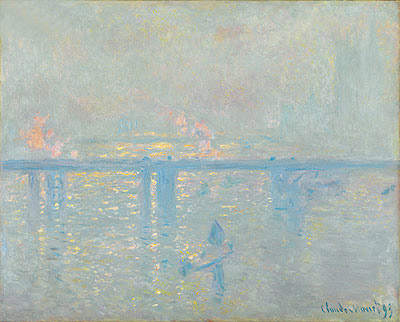 Charing Cross Bridge, 1899 | Claude Monet | Giclée Canvas Print