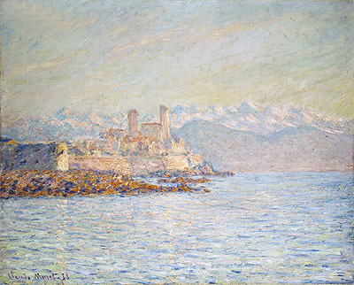 The Old Fort at Antibes, 1888 | Claude Monet | Giclée Leinwand Kunstdruck