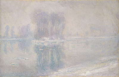 Claude Monet | Ice Floes, 1893 | Giclée Canvas Print