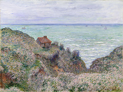 Claude Monet | Cabin of the Customs Watch, 1882 | Giclée Canvas Print