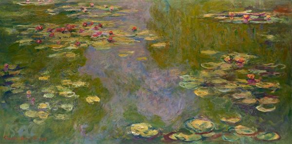 Water Lilies, 1919 | Claude Monet | Giclée Leinwand Kunstdruck