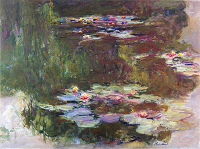 Lily Pond, 1881 | Claude Monet | Giclée Leinwand Kunstdruck